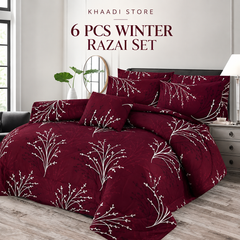 Winter Quilt/Razai set (Heavy Polyester Filling) KDI 310
