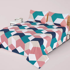3 Pcs Bed sheet B- 307