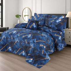 7 Pcs Comforter Set King Size Design KCC 082