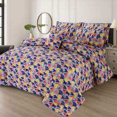 7 Pcs Comforter Set King Size Design KCC 079