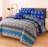7 Pcs Comforter Set King Size Design KCC 109