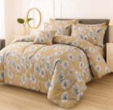 7 Pcs Comforter Set King Size Design KCC 110