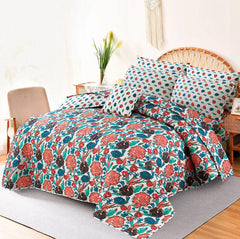7 Pcs Comforter Set King Size Design KCC 077