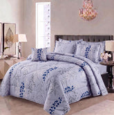 7 Pcs Comforter Set King Size Design KCC 084