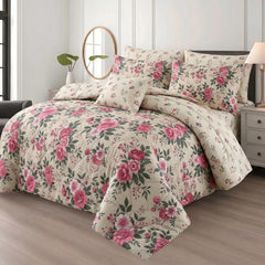 7 Pcs Comforter Set King Size Design KCC 114