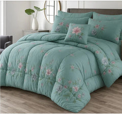 7 Pcs Comforter Set King Size Design KCC 152