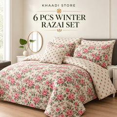 Winter Quilt/Razai set (Heavy Polyester Filling) KDI 312