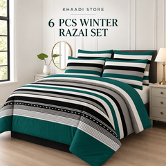 Winter Quilt/Razai set (Heavy Polyester Filling) KDI 308