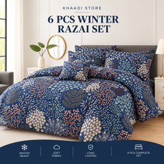Winter Quilt/Razai set (Heavy Polyester Filling) KDI 302