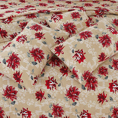 7 Pcs Comforter Set King Size Design KCC  078