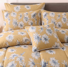 7 Pcs Comforter Set King Size Design KCC 110
