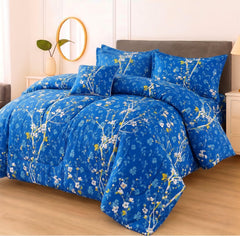 7 Pcs Comforter Set King Size Design KCC 105