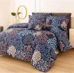 7 Pcs Comforter Set King Size Design KCC 102