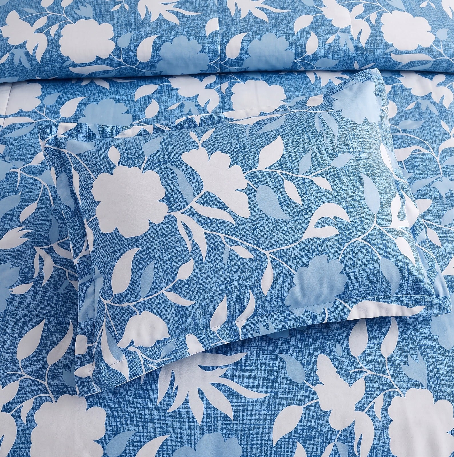 7 Pcs Comforter Set King Size Design KCC 124