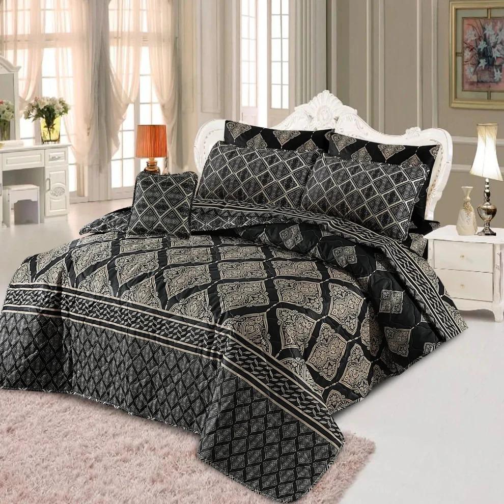 7 Pcs Comforter Set King Size Design KCC 115